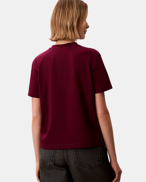 Camisetas Manga corta Mujer CALVIN KLEIN Rojo LV047E819G2E5