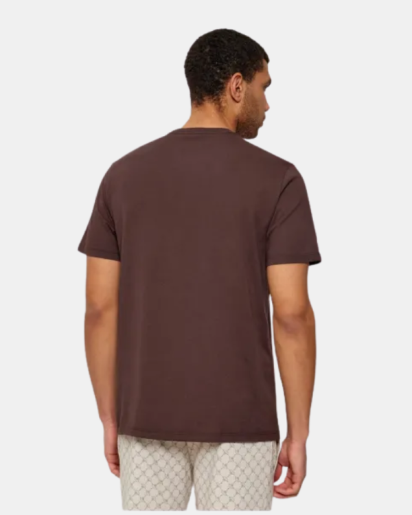 Camisetas de manga curta para homem CALVIN KLEIN Castanho LV14RE829G2IN
