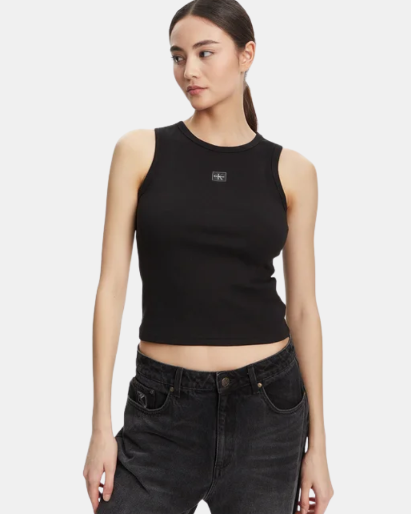 Top de roupa íntima para mulher CALVIN KLEIN Preto LV047C201GUB1