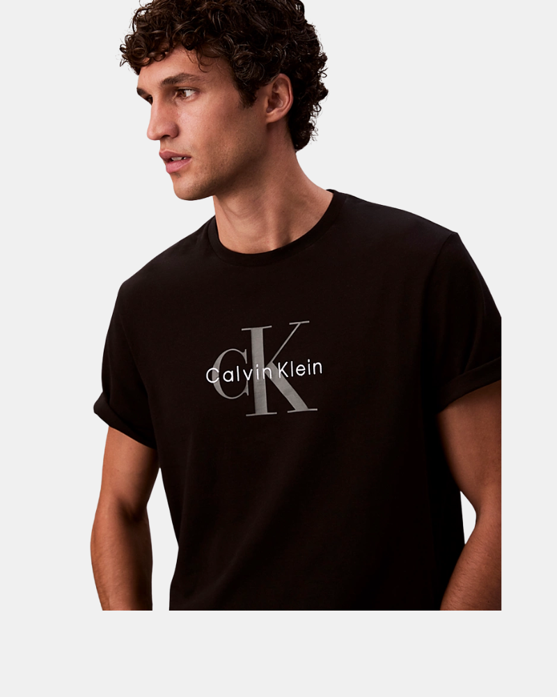 Camisetas Manga corta Hombre CALVIN KLEIN Negro LV04RB862GUB1
