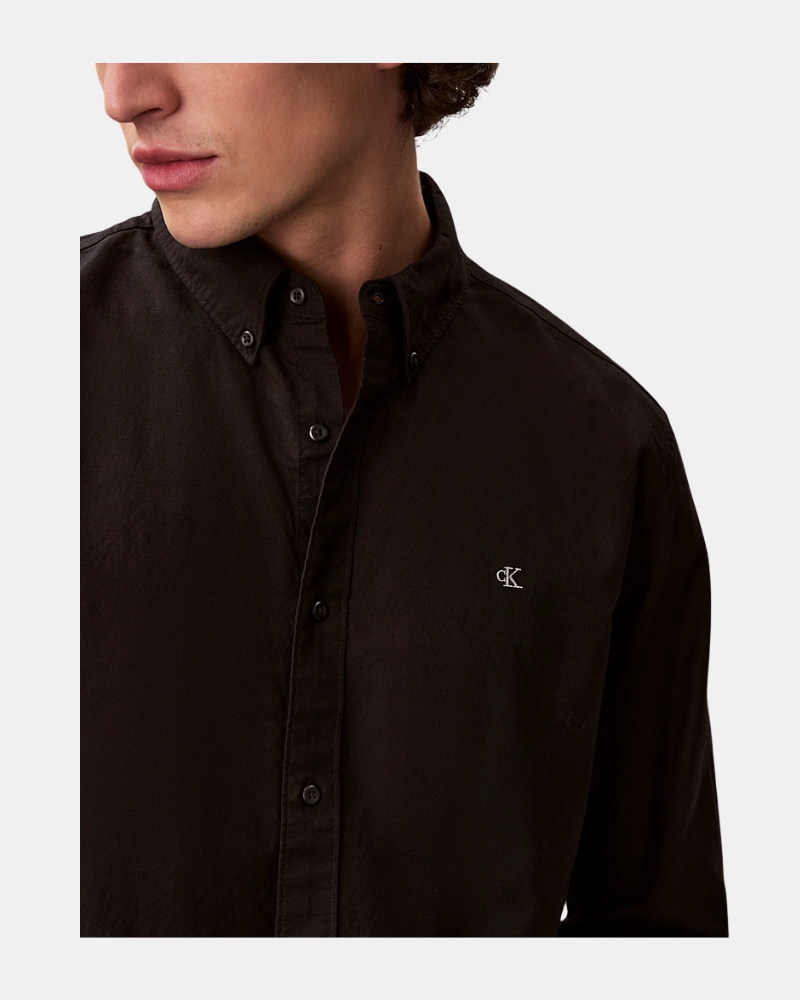 Camisas de manga comprida para homem CALVIN KLEIN Preto LV140EM125UB1