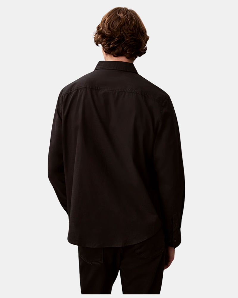 Camisas de manga comprida para homem CALVIN KLEIN Preto LV140EM125UB1