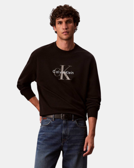 Sudaderas Manga larga Hombre CALVIN KLEIN Negro LV04RD242GUB1