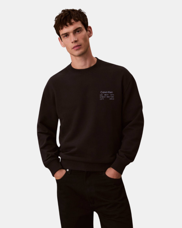 Sudaderas Manga larga Hombre CALVIN KLEIN Negro LV04RE254GUB1