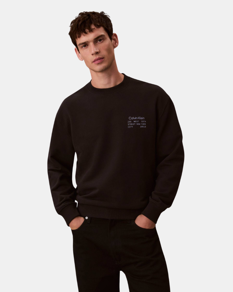 Sudaderas Manga larga Hombre CALVIN KLEIN Negro LV04RE254GUB1