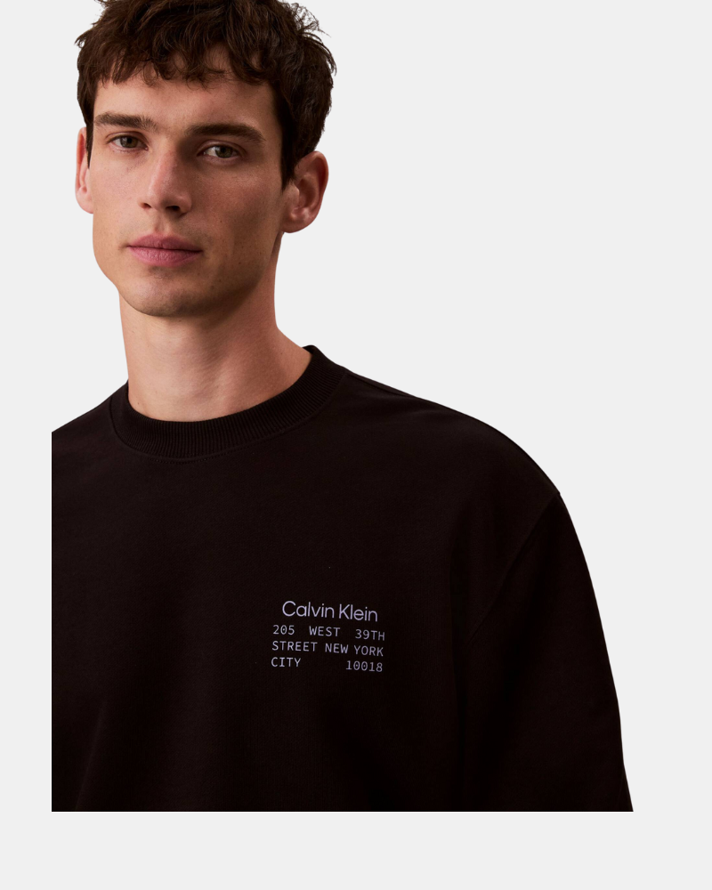 Sudaderas Manga larga Hombre CALVIN KLEIN Negro LV04RE254GUB1