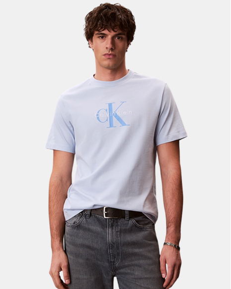 Camisetas Manga corta Hombre CALVIN KLEIN Azul LV04RB862GC1O