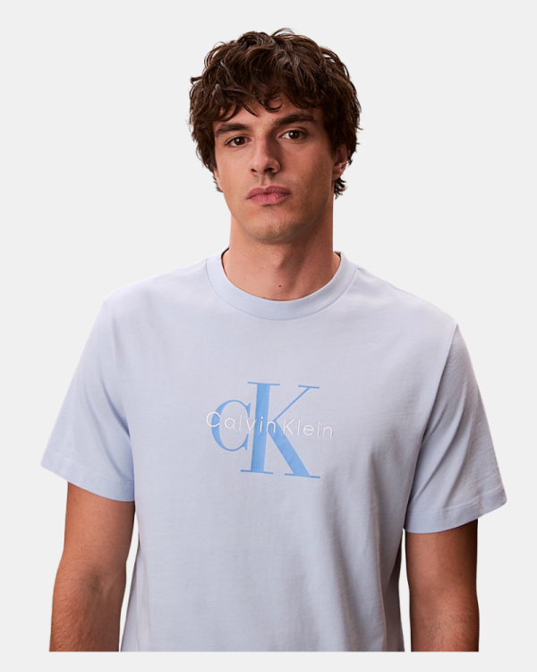 Camisetas Manga corta Hombre CALVIN KLEIN Azul LV04RB862GC1O