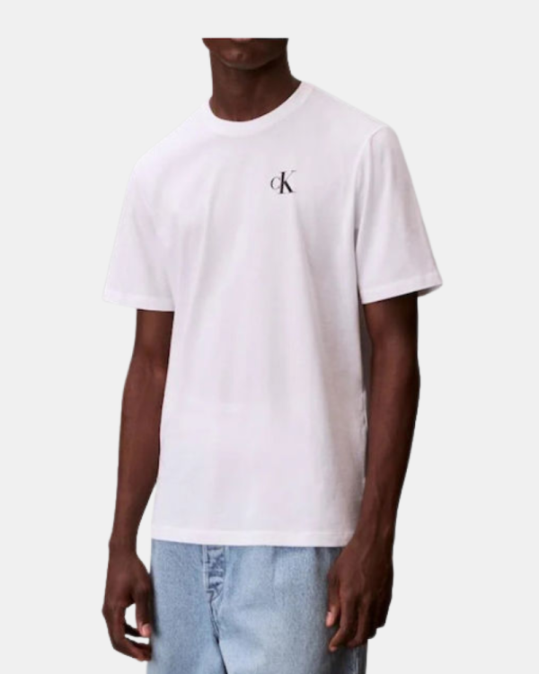 Camisetas Manga corta Hombre CALVIN KLEIN Blanco LV14RF852GYAF