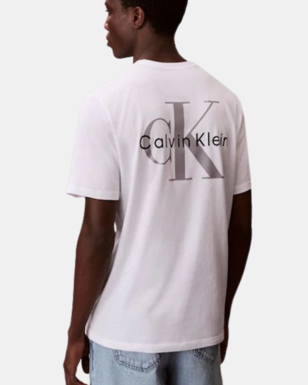 Camisetas Manga corta Hombre CALVIN KLEIN Blanco LV14RF852GYAF