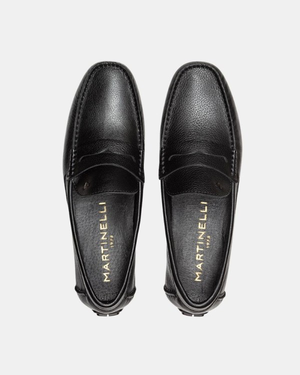 Sapatos Mocassins Homem MARTINELLI Preto PACIFIC 1411 2496DY