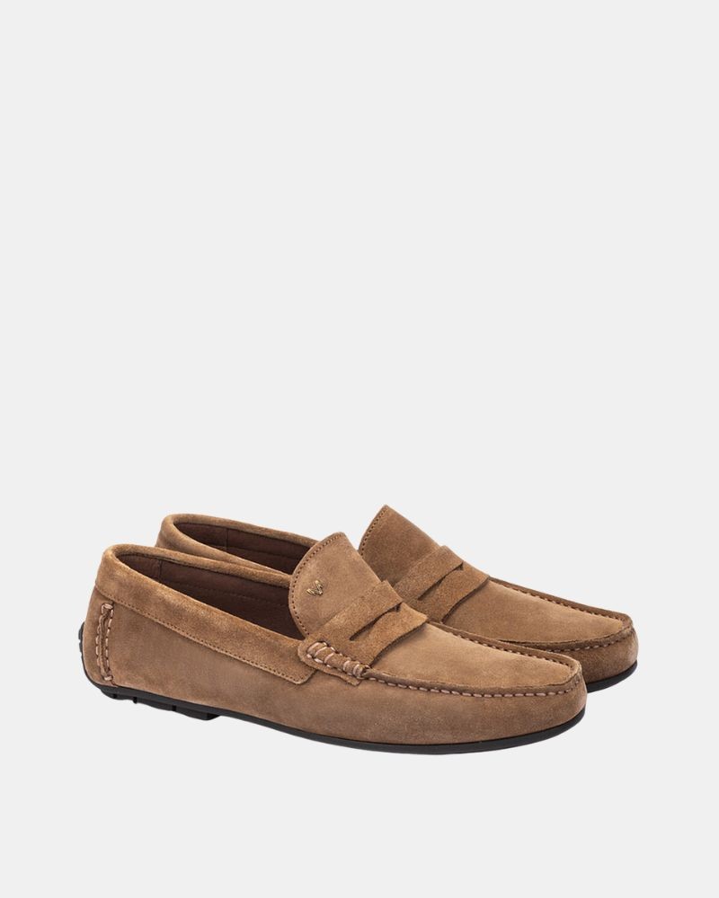 Sapatos Mocassins Homem MARTINELLI Castanho PACIFIC 1411 2496W