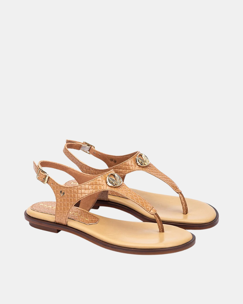 Sandalias De dedo Mujer MARTINELLI Beige MAZZINI 1535 B006G