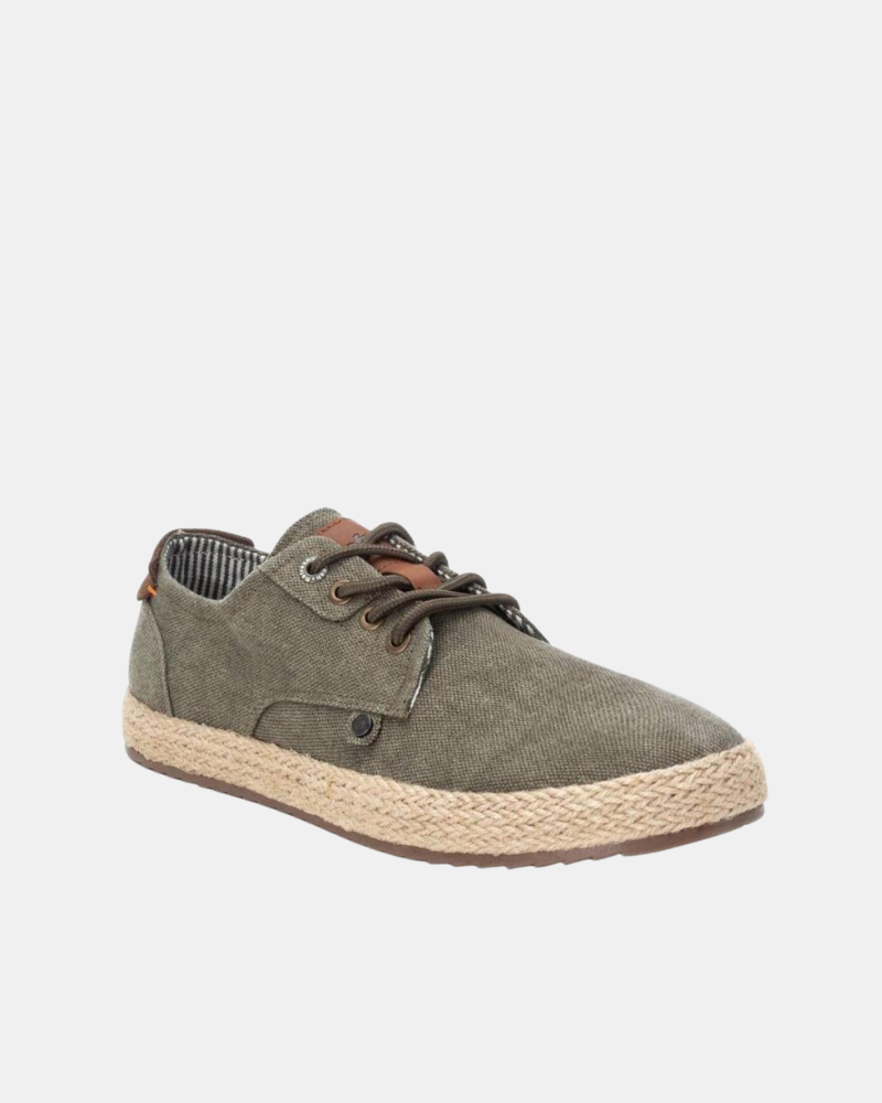 Zapatos Alpargatas Hombre REFRESH Verde 171721