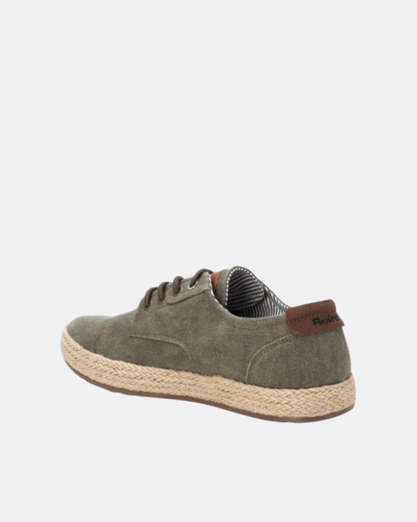 Zapatos Alpargatas Hombre REFRESH Verde 171721