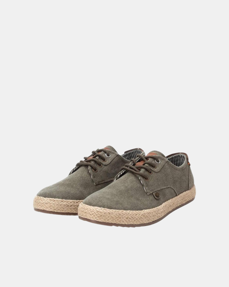 Zapatos Alpargatas Hombre REFRESH Verde 171721