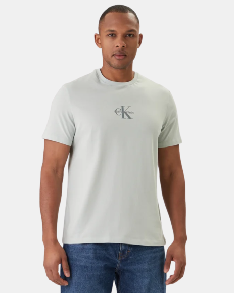 Camisetas de manga curta para homem CALVIN KLEIN Verde LV04RB866G3Q0