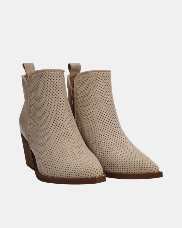 Botins Cowboy Mulher ALPE Bege 53191135