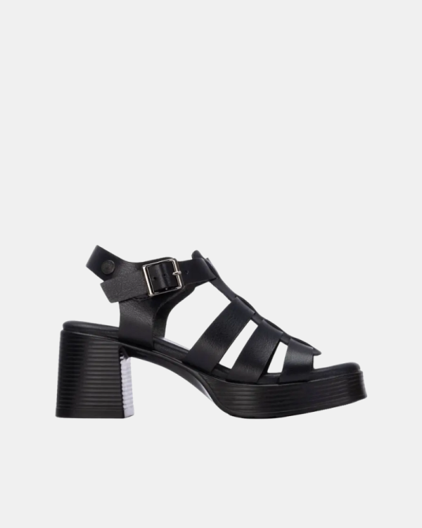Sandalias Abiertas Mujer REFRESH Negro 175095