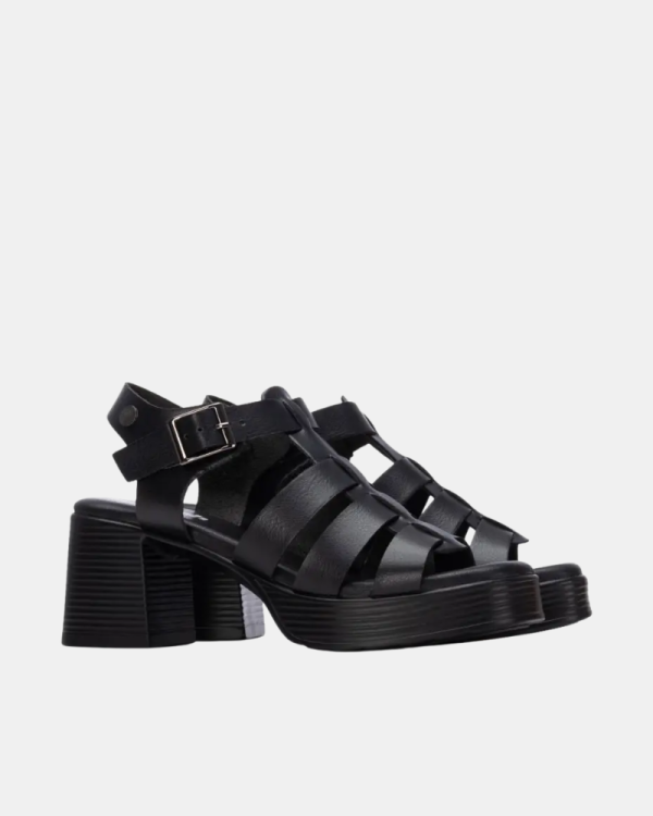 Sandalias Abiertas Mujer REFRESH Negro 175095