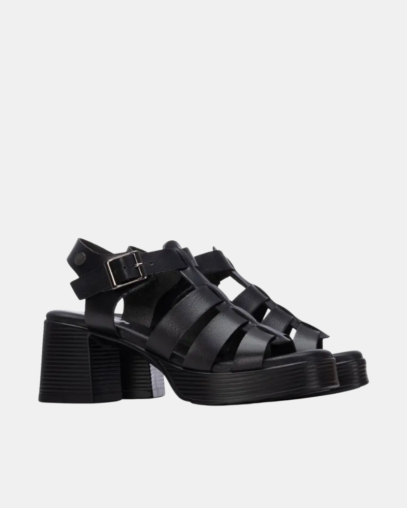Sandalias Abiertas Mujer REFRESH Negro 175095