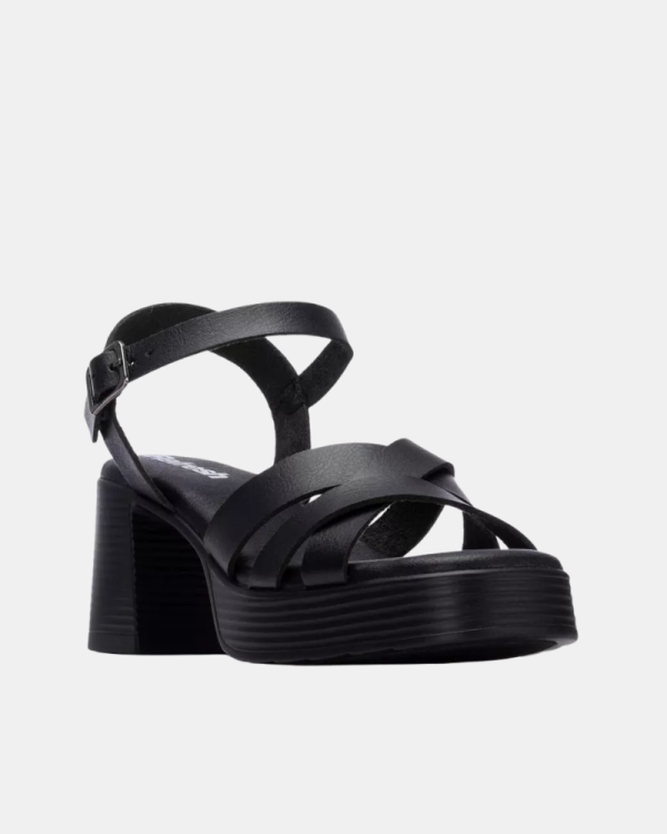 Sandalias Abiertas Mujer REFRESH Negro 175096