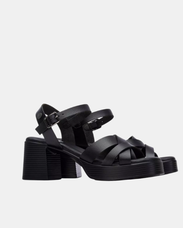 Sandalias Abiertas Mujer REFRESH Negro 175096
