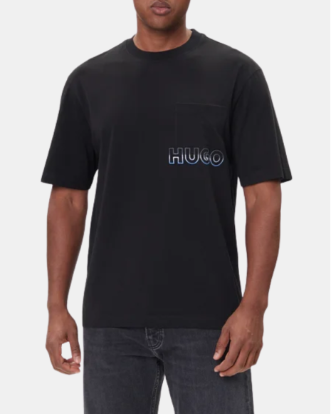 Camisetas Manga corta Hombre HUGO Negro 50549120 NOGOSTE