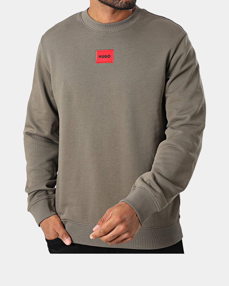 Sudaderas Manga larga Hombre HUGO Gris 50447964 DIRAGOL212