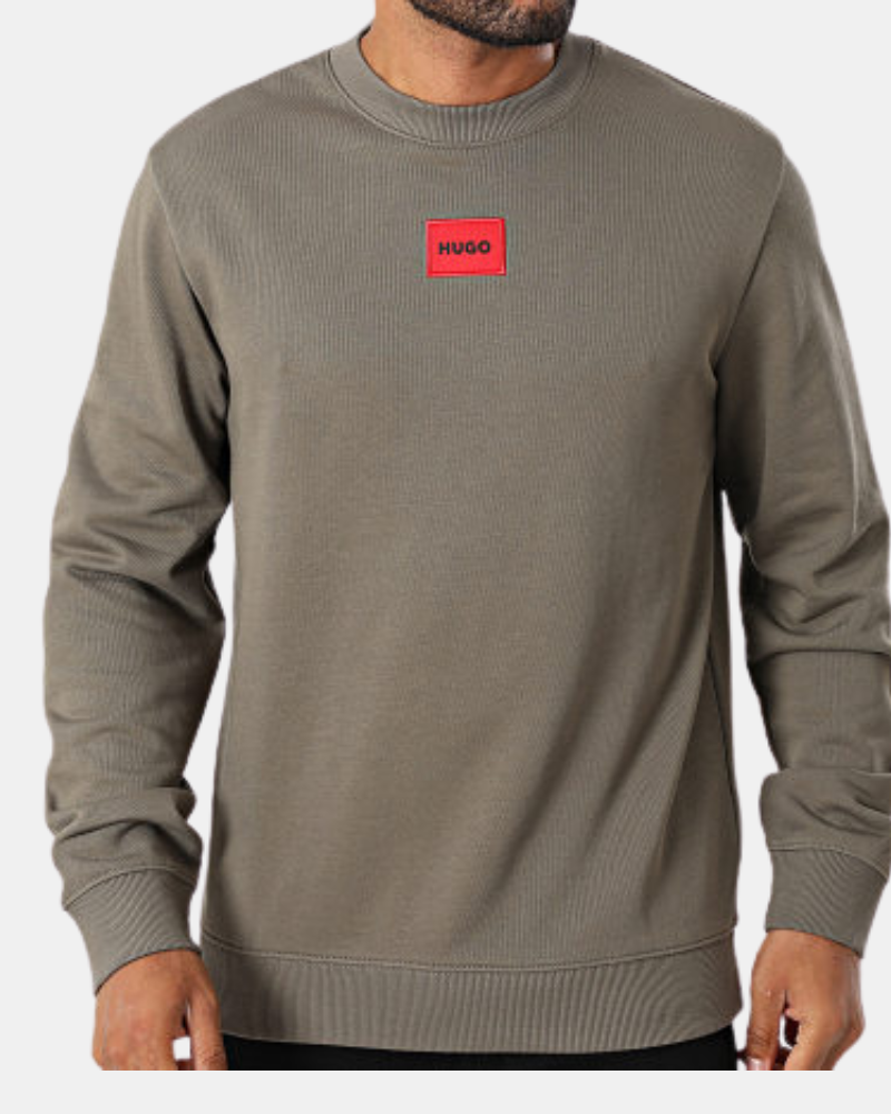 Sudaderas Manga larga Hombre HUGO Gris 50447964 DIRAGOL212