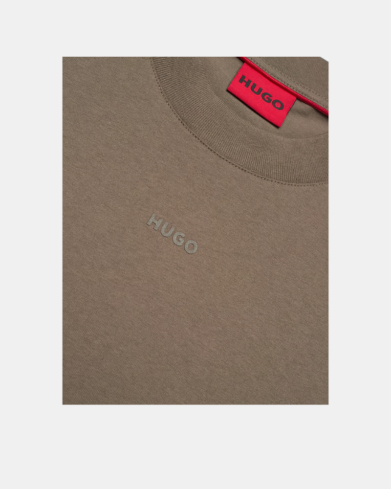 Camisetas Manga corta Hombre HUGO Gris 50488330 DAPOLINO