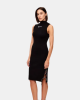 Vestidos Manga curta Mulher Karl Lagerfeld Preto B1W13041