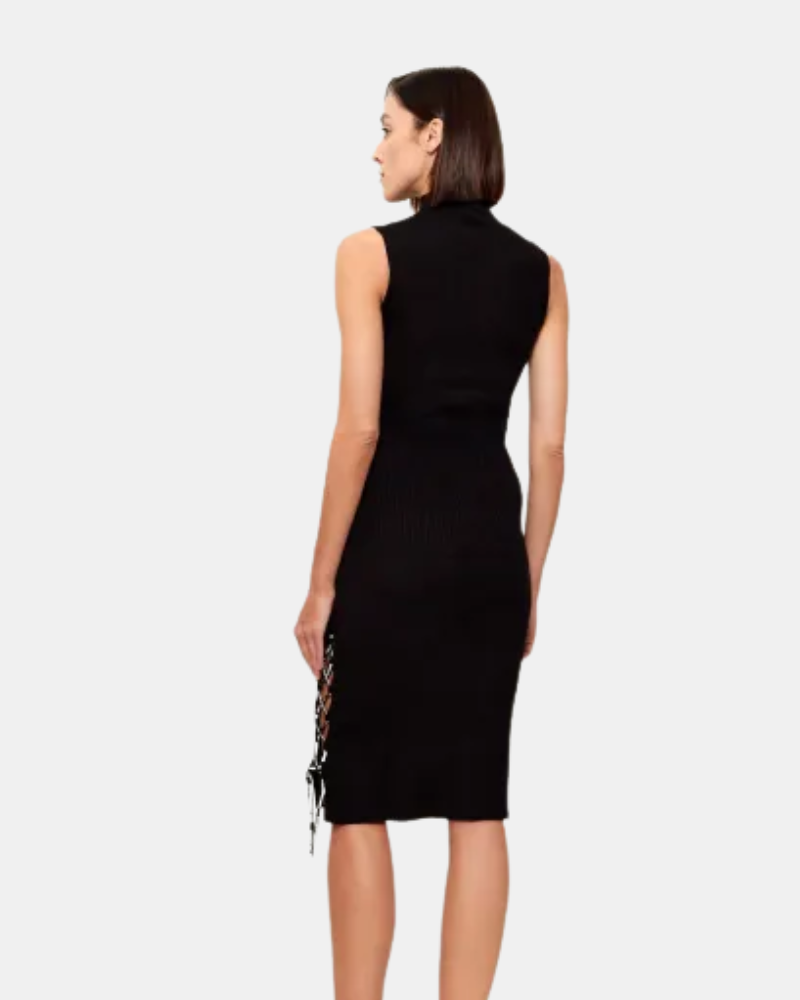Vestidos Manga curta Mulher Karl Lagerfeld Preto B1W13041