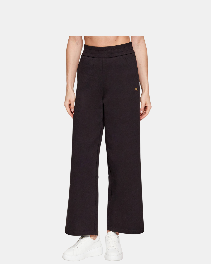 Calças compridas para mulher ARMANI EXCHANGE Preto XW001830 AF10818
