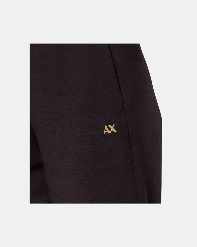 Calças compridas para mulher ARMANI EXCHANGE Preto XW001830 AF10818