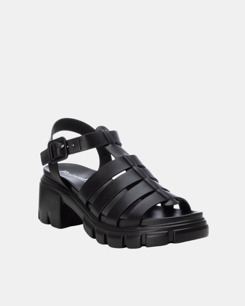 Sandalias Abiertas Mujer REFRESH Negro 171540