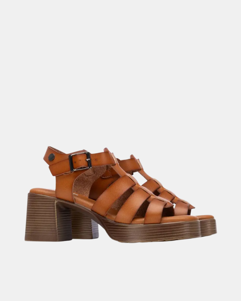 Sandalias Abiertas Mujer REFRESH Marrón 175095