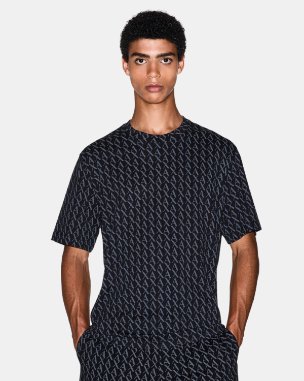 Camisetas Manga corta Hombre ARMANI EXCHANGE Negro XM001228 AF10356