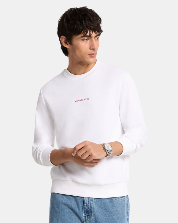 Sudaderas Manga larga Hombre MICHAEL KORS Blanco CR652G25MF