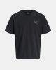 Camisetas de manga curta para homem JACK AND JONES Preto 12287990 ARCHIVE