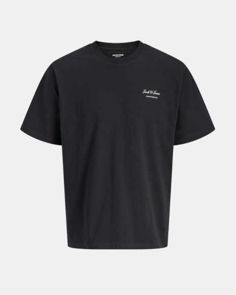 Camisetas de manga curta para homem JACK AND JONES Preto 12287990 ARCHIVE
