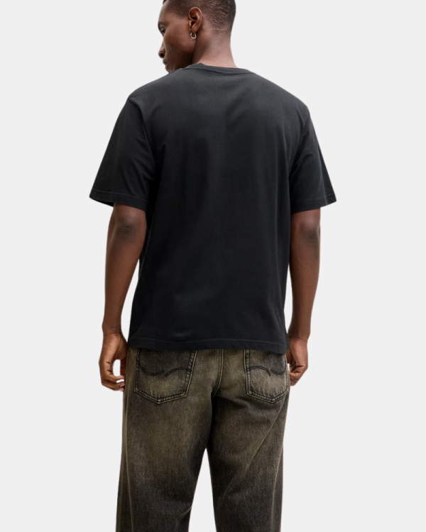 Camisetas de manga curta para homem JACK AND JONES Preto 12287990 ARCHIVE