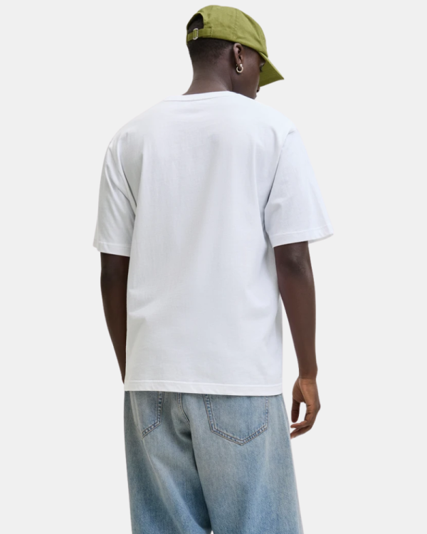 Camisetas Manga Curta Homem JACK AND JONES Branco 12287990 ARCHIVE