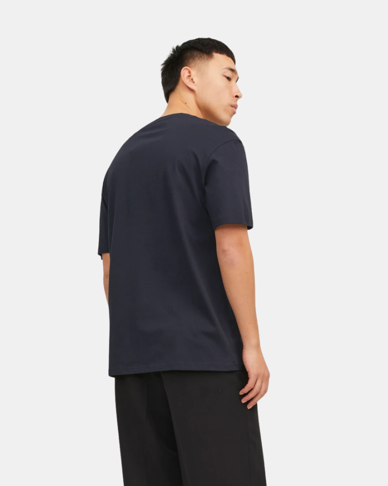 Camisetas de manga curta Homem JACK AND JONES Azul 12234746 STAR