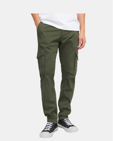 Calças compridas para homem JACK AND JONES Verde 12141844 PAUL