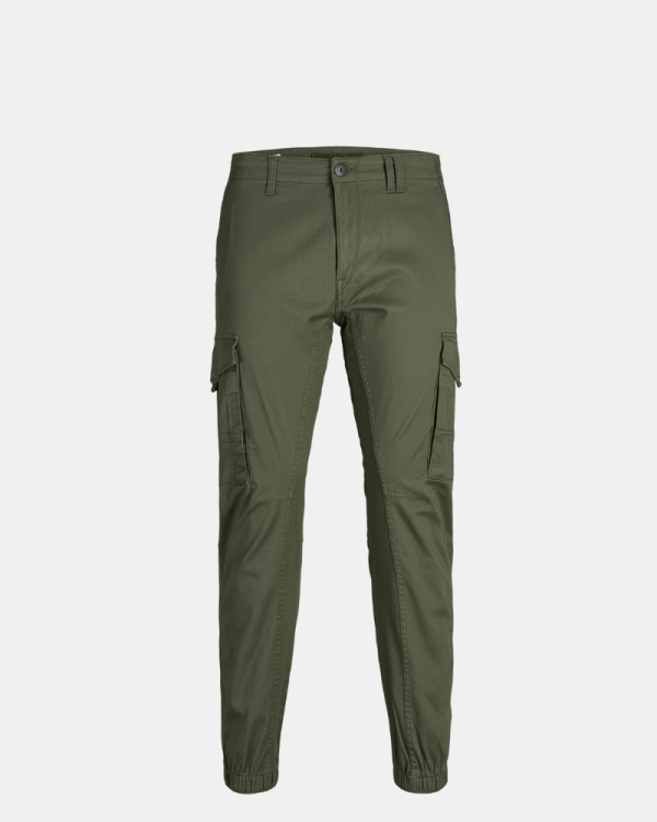 Calças compridas para homem JACK AND JONES Verde 12141844 PAUL