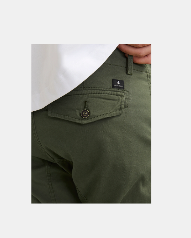 Calças compridas para homem JACK AND JONES Verde 12141844 PAUL