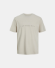 Camisetas Manga curta Homem JACK AND JONES Bege 12234746 STAR