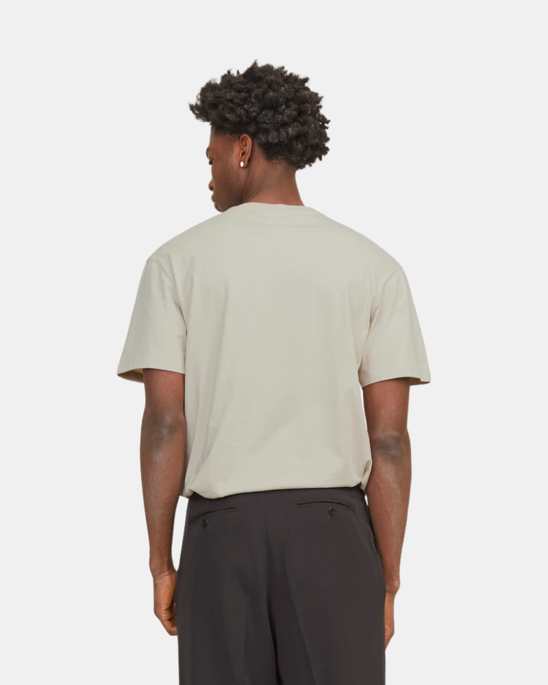 Camisetas Manga curta Homem JACK AND JONES Bege 12234746 STAR