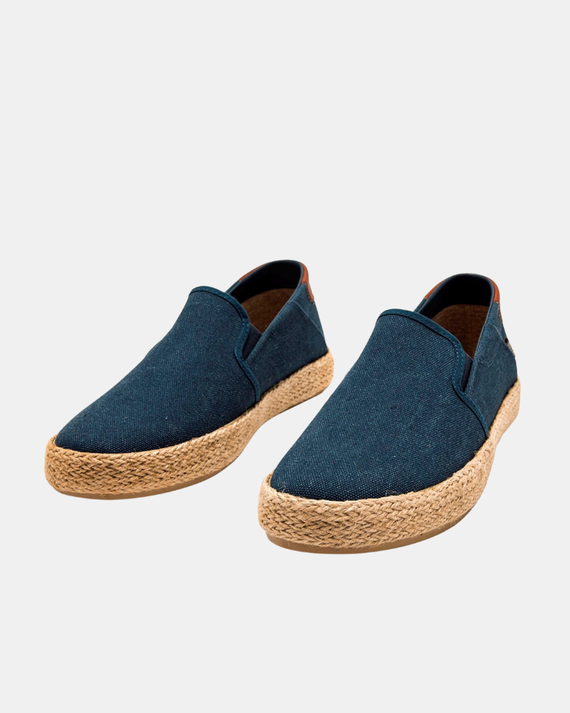 Zapatos Mocasines Alpargatas Hombre MUSTANG Azul 84862